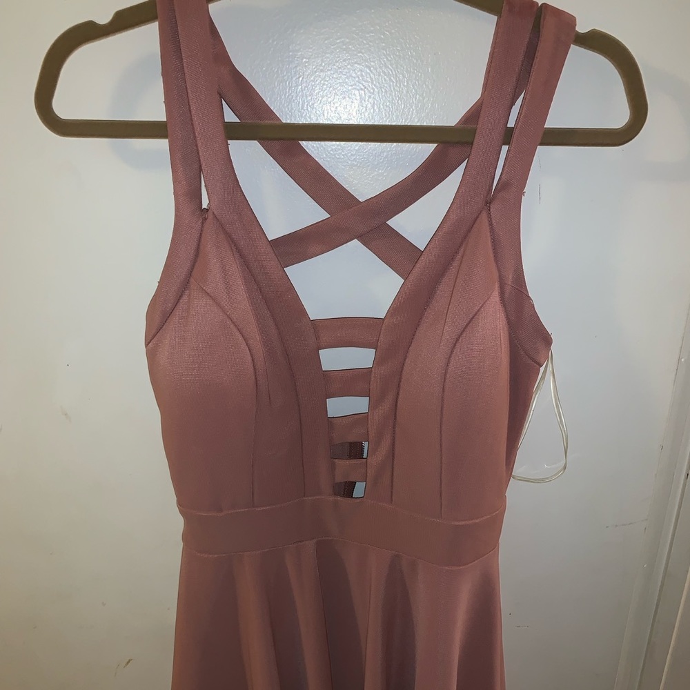 Beautiful Pink Mini Dress